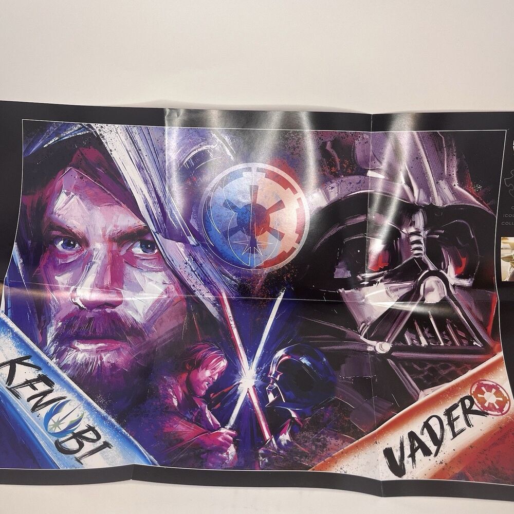 Star Wars Obi-Wan Kenobi Vs Darth Vader Art Print Poster